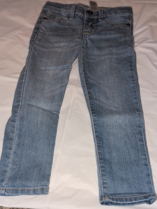 OshKosh B'gosh Other - OshKosh B'gosh Medium Blue Denim Super Skinny Jeans with Gold Stitching